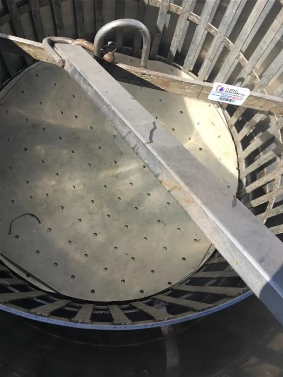 CYLINDRICAL BASKET, DIAMETER 1.10 M-1